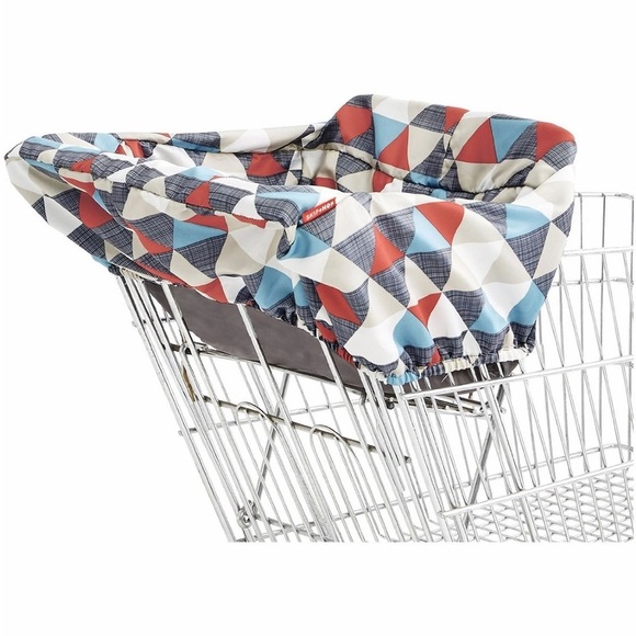 Skip Hop Take Cover Shopping Cart Cover - Triangles - Picture 1 of 6